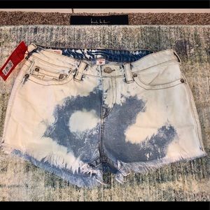 True Religion Jean Shorts